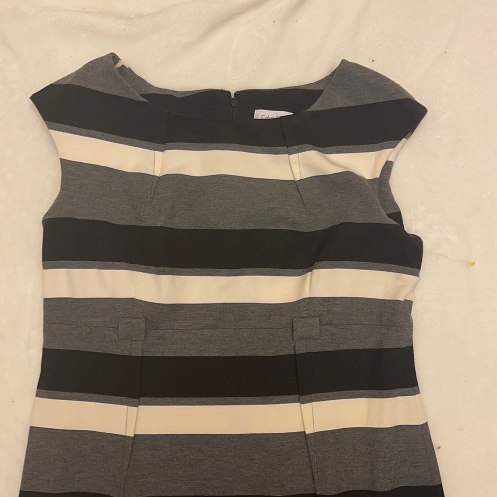 Calvin Klein Striped Dress-Offer/Bundle to Save